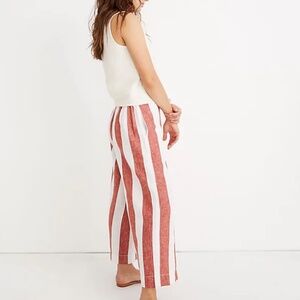 Huston Pull-On Crop Pants in Bold Stripe | Madewell